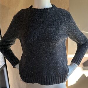 Cherokee Women's Charcoal Crew Neck Sweater
